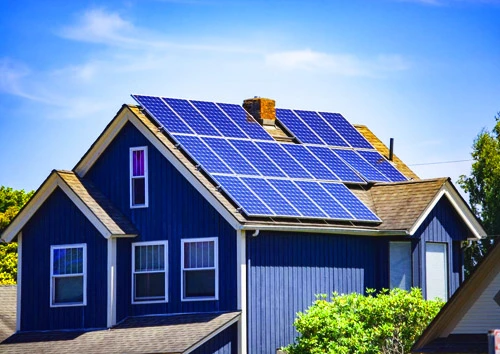 Off-grid solar system providing reliable and sustainable energy.